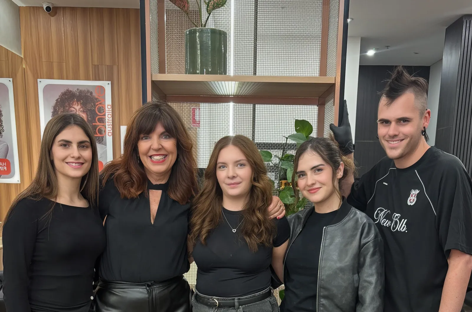 The Darling Bar team together at Charlestown Square
